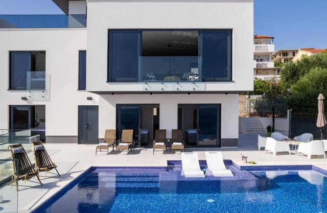Villa Julian with a heated pool