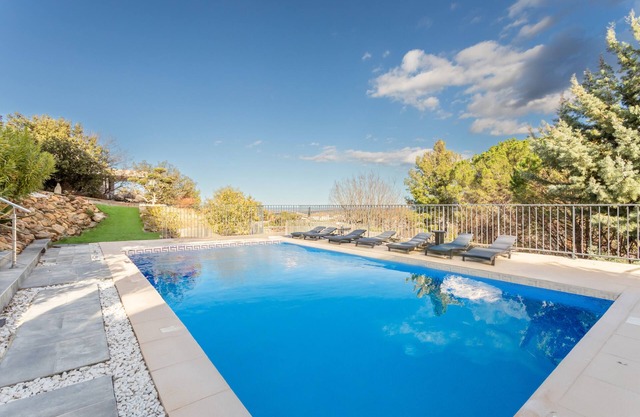 Villa 'La Bastide Des Albères' con vistas al mar, piscina privada y Wi-Fi