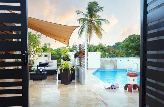 Piscina privada, cerca de san juan, retiro, escapada, puerto rico