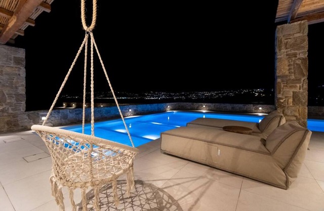 Villa Myko with heated pool in Ornos
