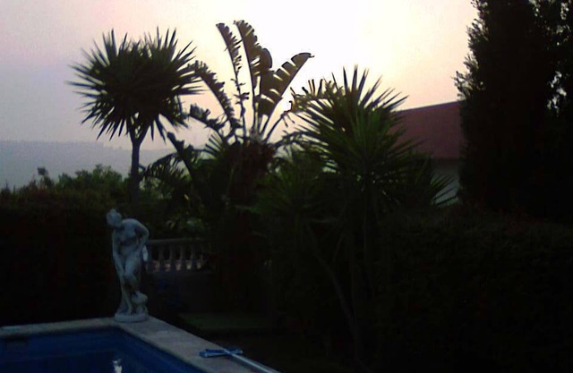 villa de golf, piscina, solarium, jardín