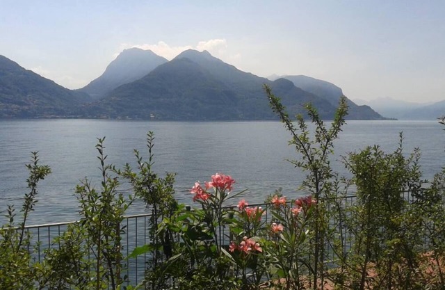 Villa San Siro típica residencia noble directamente en el lago de Como
