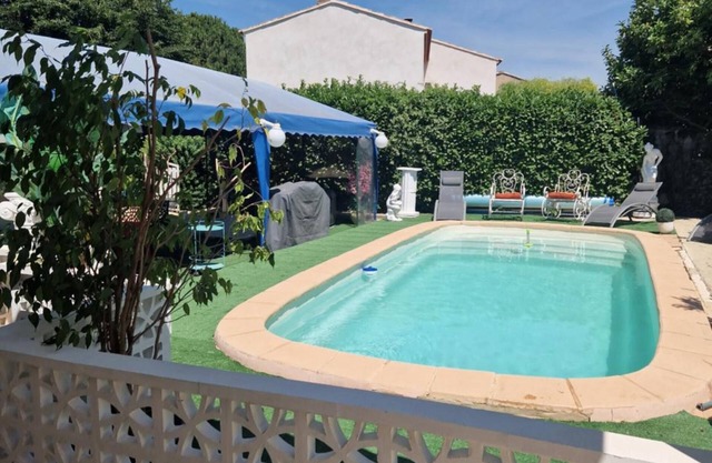 Villa 'Soleil Et Douceur' con piscina privada, Wi-Fi y aire acondicionado