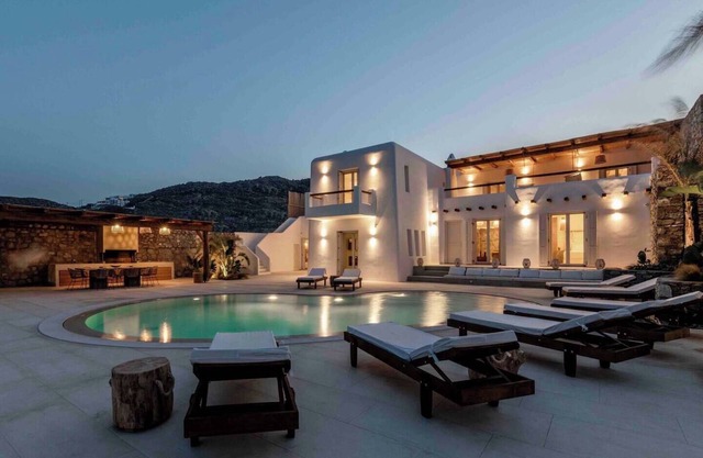 Villa 'The Blue Diamond' con vistas al mar, Wi-Fi y aire acondicionado