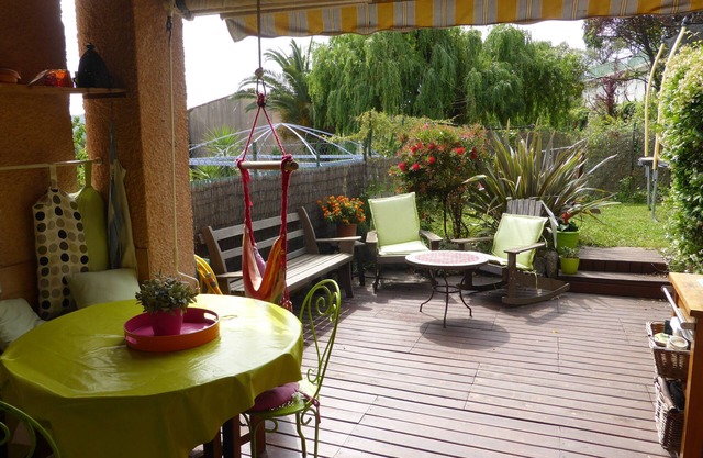 Villa with garden near the beach