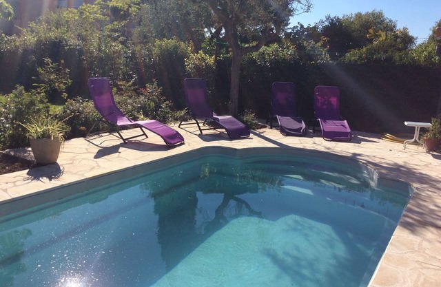 Villa con piscina privada en el corazón de Cannes.
