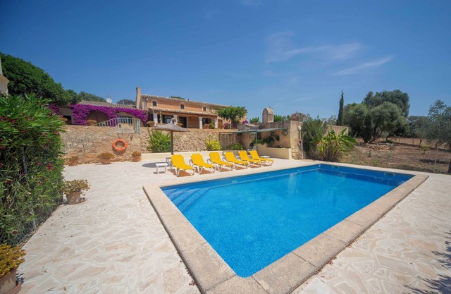 Villa con piscina, barbacoa, bellas vistas y total privacidad en Felanitx