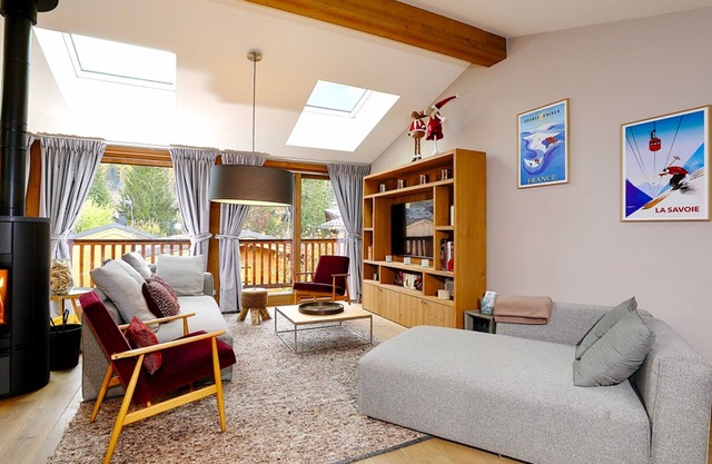 Casa de pueblo en el corazón de Praz con sauna y garaje