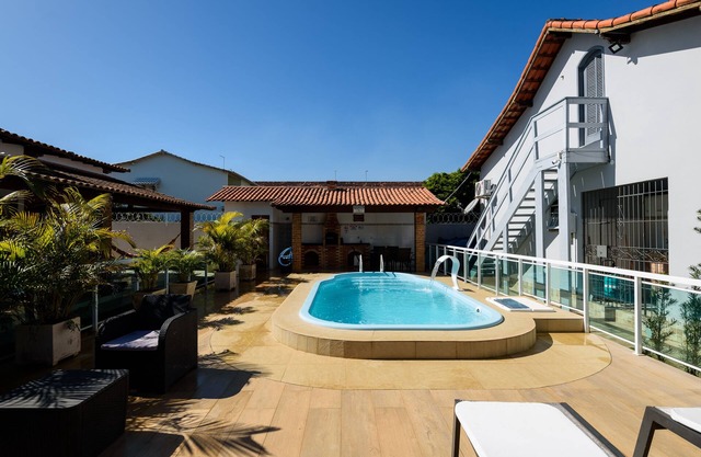 Casa de 2 habitaciones con piscina en Itaúna, Saquarema