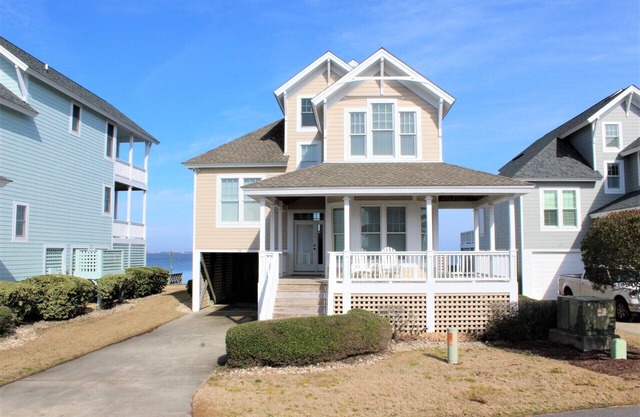 Village Landings 66, hermosa casa de 4 dormitorios con frente de sonido en Pirate's Cove
