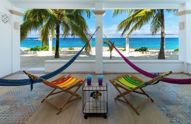 VILLAS MAR 2 Deluxe Oceanfront 1 brm Villa each in Cozumel at Villas Santa Pilar
