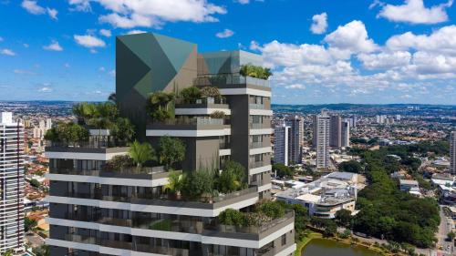 Viva a sofisticação do Parque Vaca Brava - Apê de luxo 4 pessoas