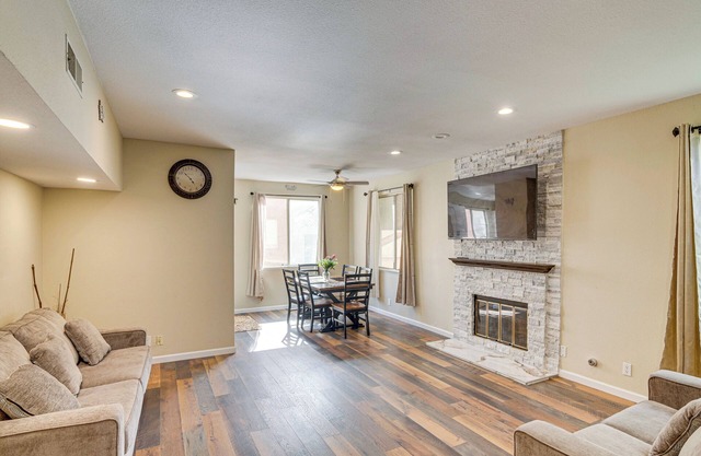Walk to Olive View Medical: Home w/ Pool Access!
