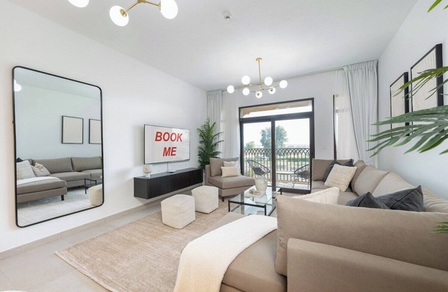 Warm and Earthy 1-Bedroom Apartment Perfect for Family in Madinat Jumeirah Livin