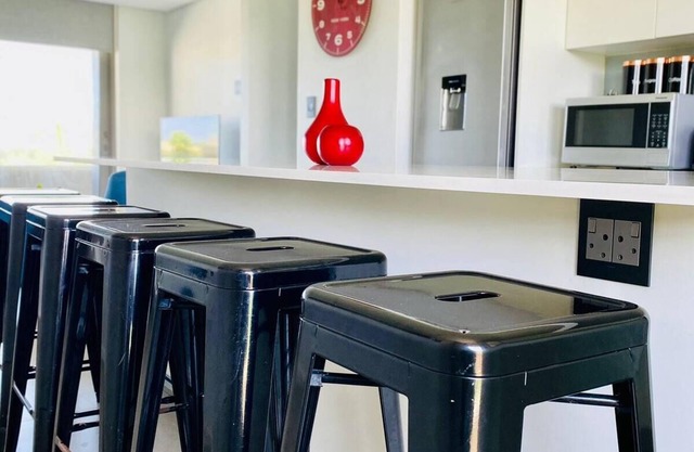 Warmth & comfortability, all in the heart of an apartment at Pebble Beach.