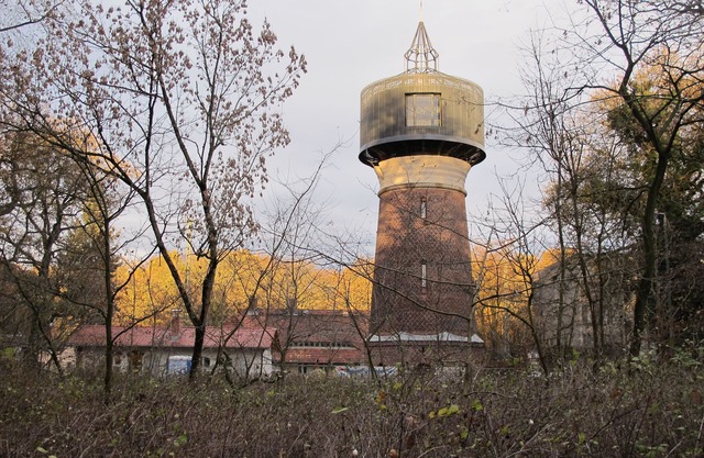 Torre de agua en el parque Sanssouci