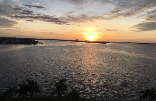 Vista del agua Vivir en la Bahía de Tampa - Ver delfines y manatíes desde el balcón