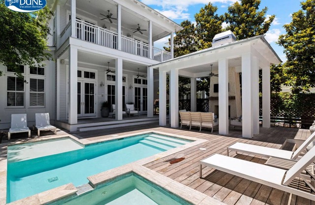 WaterColor Luxury en 30A! 63 Western Lake, Park District, Piscina, 7 hab, Slps 16+