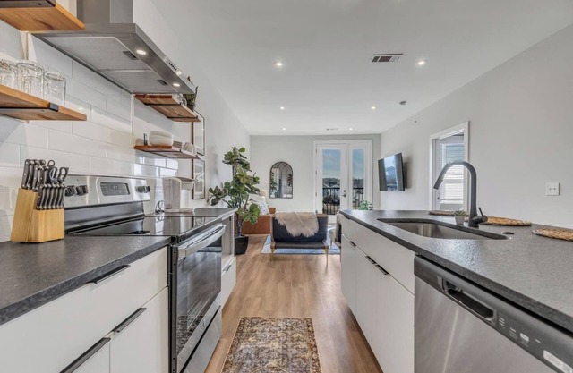 Welcome to our stylish and spacious apartment near the Nations