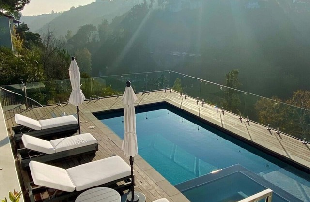 West Hollywood Hills Pool Home With Views