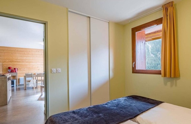 300m del centro estación, fitness, piscina, sauna, hammam, balcón, tv, 55-64m², Vaujany