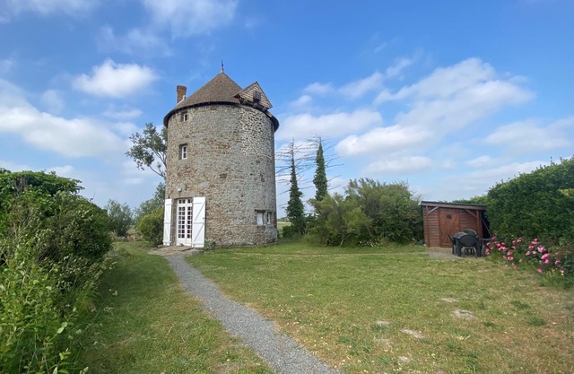 Molino cerca de Mont Saint Michel