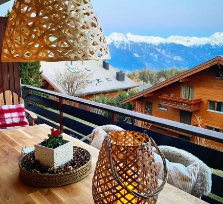 Window on Crans Montana, Appartement avec vue sur les Alpes