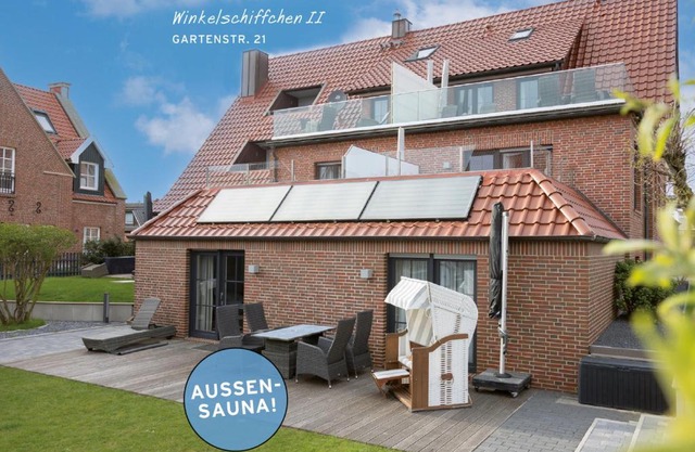 Winkelschiffchen II mit Sauna