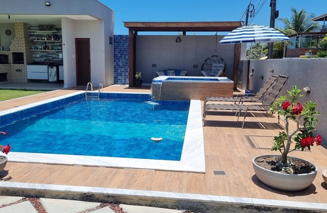 Wonderful house in Barra de Jacuipe, where the river meets the sea