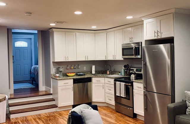 Maravilloso apartamento de 1 dormitorio con jardín en el sur de Boston