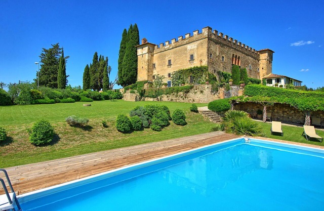 Estupenda casa de vacaciones privada con A/C, WIFI, piscina privada, patio, cerca de San Gimignano