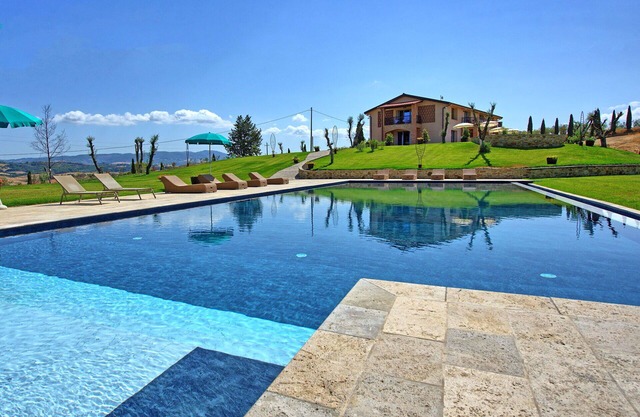Casa de vacaciones privada con piscina privada, A/C, WIFI, TV, patio, vista panorámica