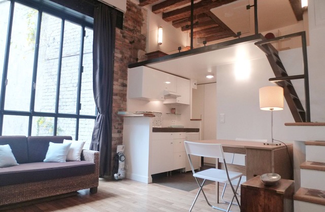 Vigas de madera - por el Sena y Pont Neuf - Charm & Calm Duplex