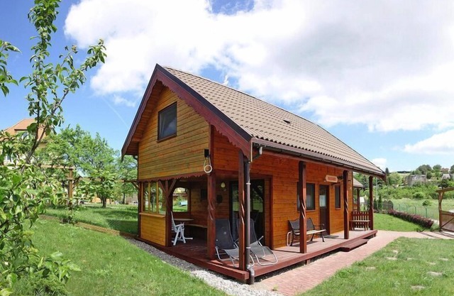 Casa de Madera en Lubin cerca del Lago Wicko