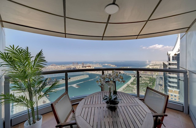 Dubai Marina increíble ático de 5 hab con piscina privada