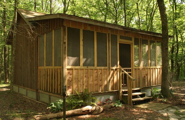 Wynnewood Rustic Cabin en el bosque