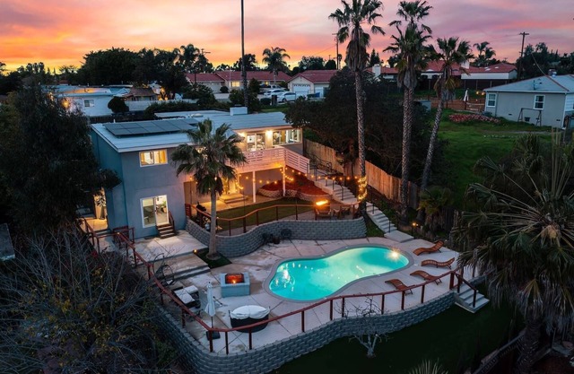 XTRA 10% OFF until Aug: Heated pool, outdoor fire pits, chef's kitchen, gym