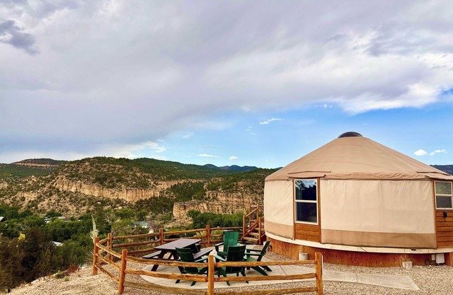 Mirador Yurt # 7 en East Zion Resort (2 camas King)