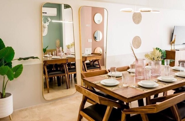 ZentralLuxe condo de lujo equipado con alberca/gym