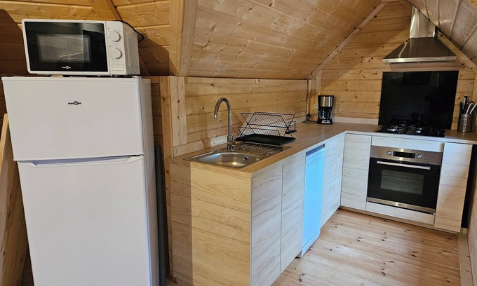 Aubigne-Racan Chalet De Esquí | à 30 Min. du zoo de la Flèche Kota Finlandais et son Bain Nordique Tout Confort