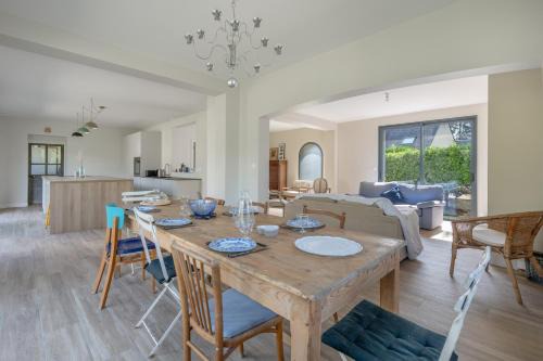 Quimiac Casa | À 300m des plages, maison pour 9 adultes