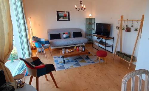 Ouistreham Apartamento | À 8 min à pieds de la plage, du centre ville et du Brittany Ferries