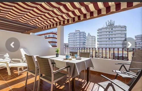 Torre del Mar Apartamento | Ático con vistas cerca del mar - Penthouse - parking - terraza