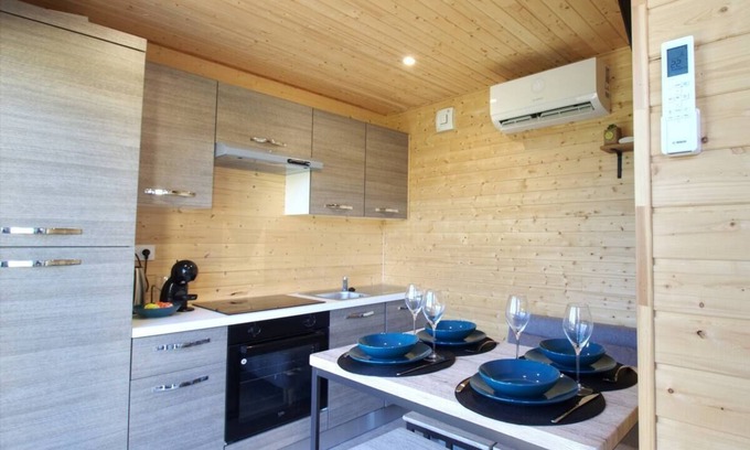 Lucay-le-Male Chalet De Esquí | Îlot COSY-SPA/CLIMATISÉ/PROCHE ZOO DE BEAUVAL/ROUTE DES CHÂTEAUX DE LA LOIRE