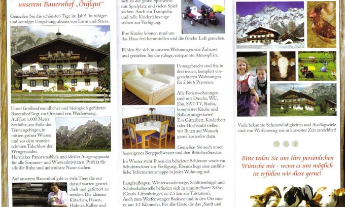 Werfenweng Apartamento | Örglgut
