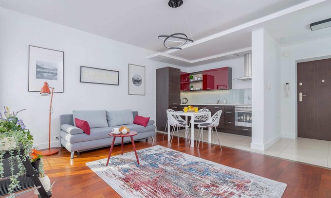 Piasek Połnoc Apartamento | Łobzowska 22 | Elegant Apartment Kraków | A/C