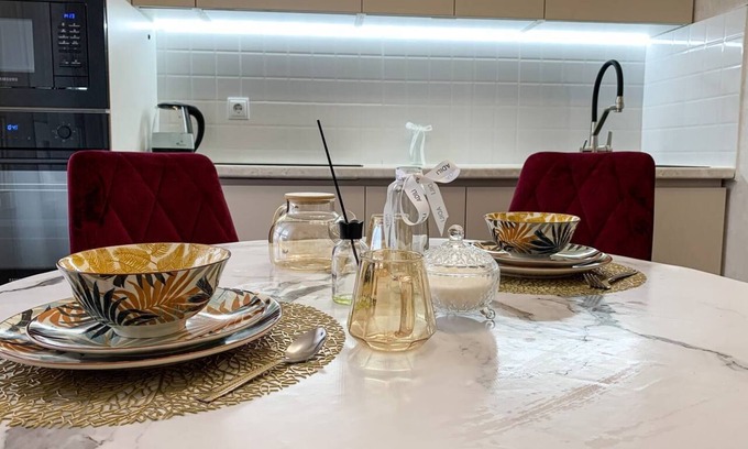 Nur-Sultan Apartamento | Апартаменты с современным дизайном, с элементами нашей национальной культуры.