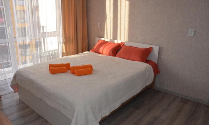 Kaztsik Apartamento | Студия №1 LifeHouseAlmaty в ЖК Теремки-2
