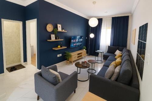 Dammam Apartamento | شقة 7 هادئة بتصميم انيق ثلاث غرف ودخول ذاتي