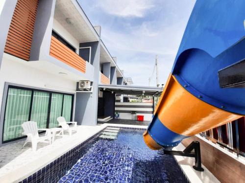 Hua Hin Casa | บ้านสไลเดอร์ พูลวิลล่า หัวหิน 4 ห้องนอน ปาร์ตี้ดังได้